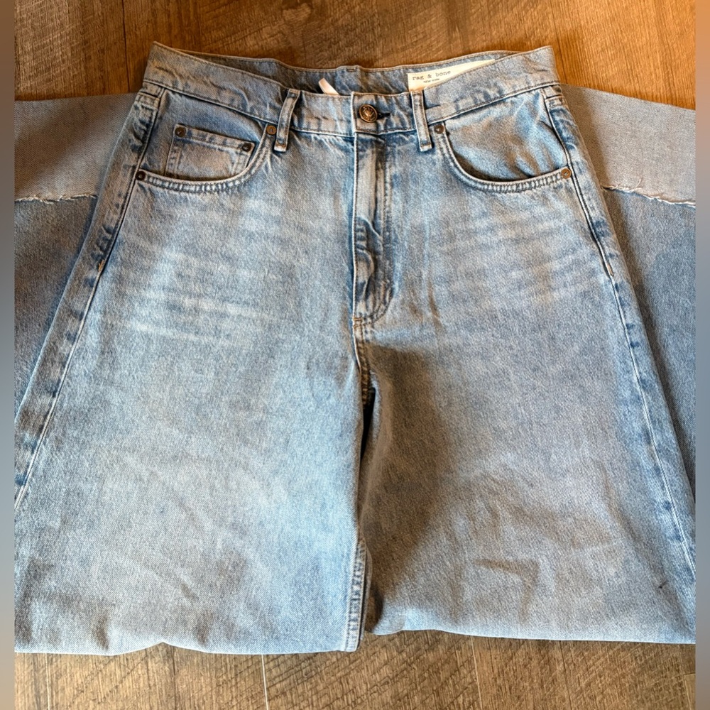 Rag & Bone Sofie High-Rise Ultra Wide Crop Jeans - Picture 3 of 6